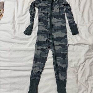 Little Sleepies Kids Camouflage One Piece Pajamas